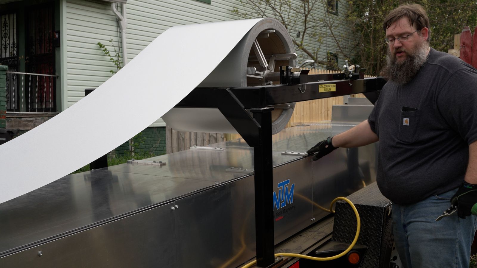 Roll-A-Rack Cleveland sample installation